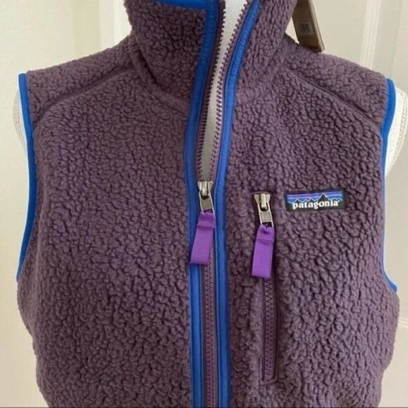 Patagonia Unisex Retro Pile Vest Fleece Sz XS Regular Fit NWT - Picture 3 of 9